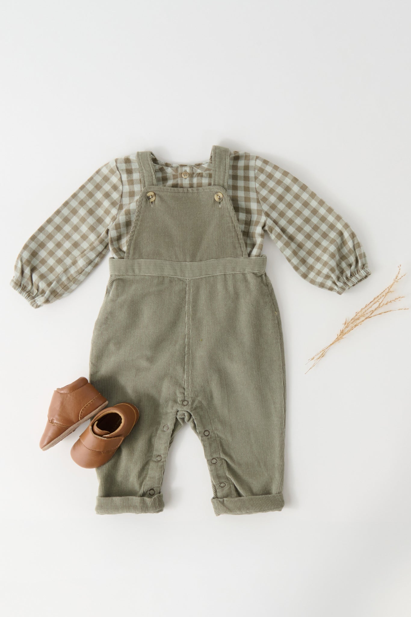 Pehr-Corduroy Overall-Sage-6