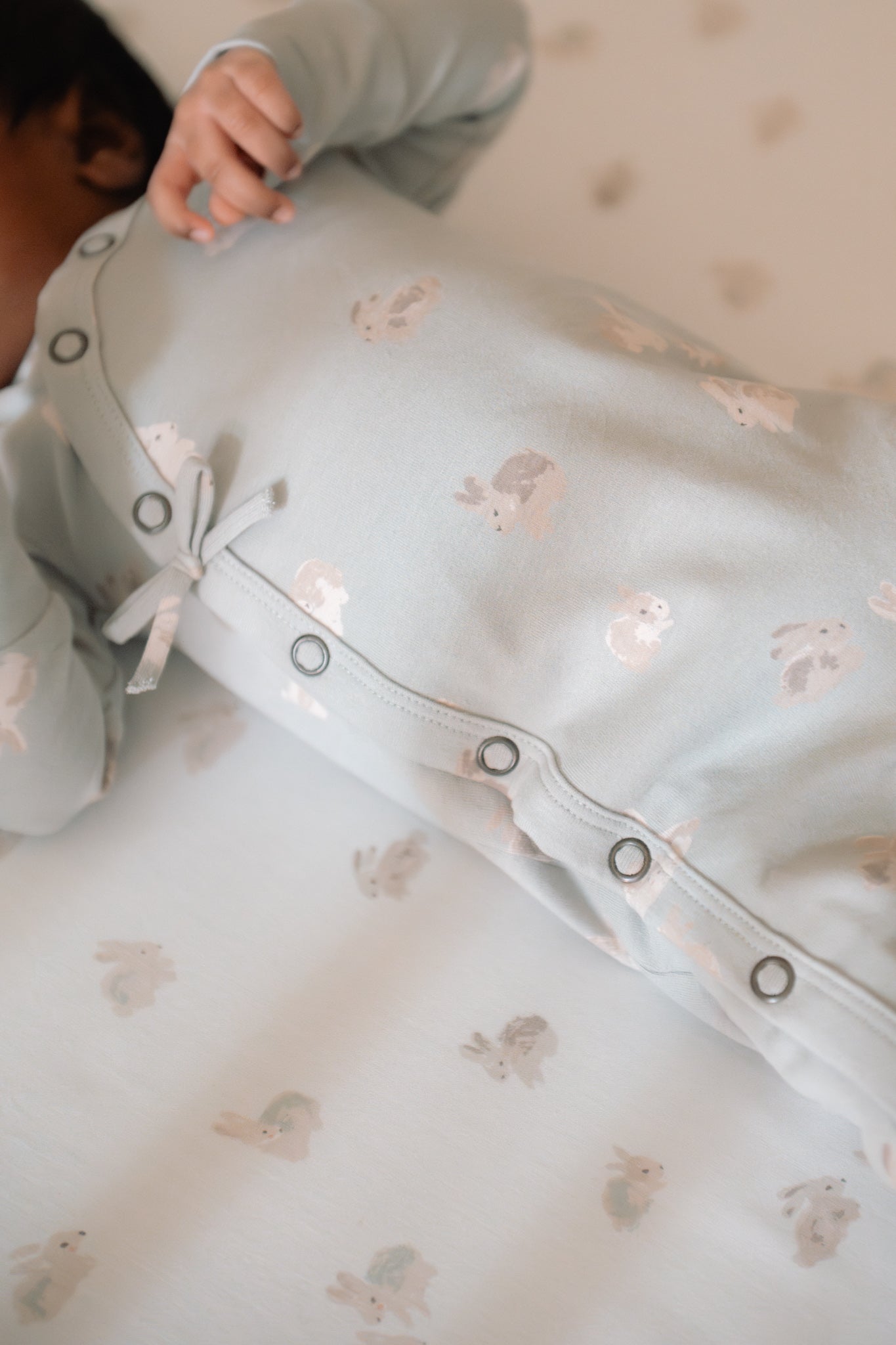 Pehr-The Littles Kimono Romper-Hoppy Bunny-Baby-2