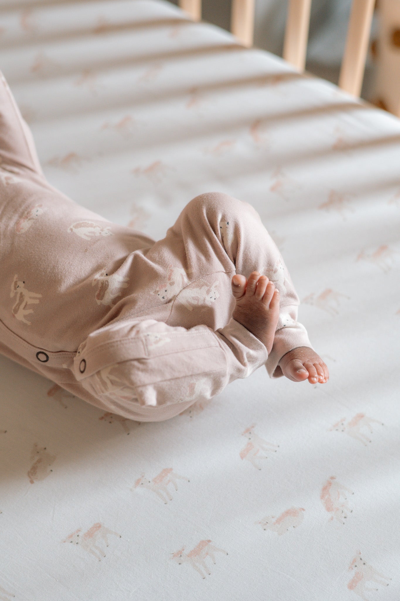 Pehr-The Littles Kimono Romper-Dear Lamb-Baby-3