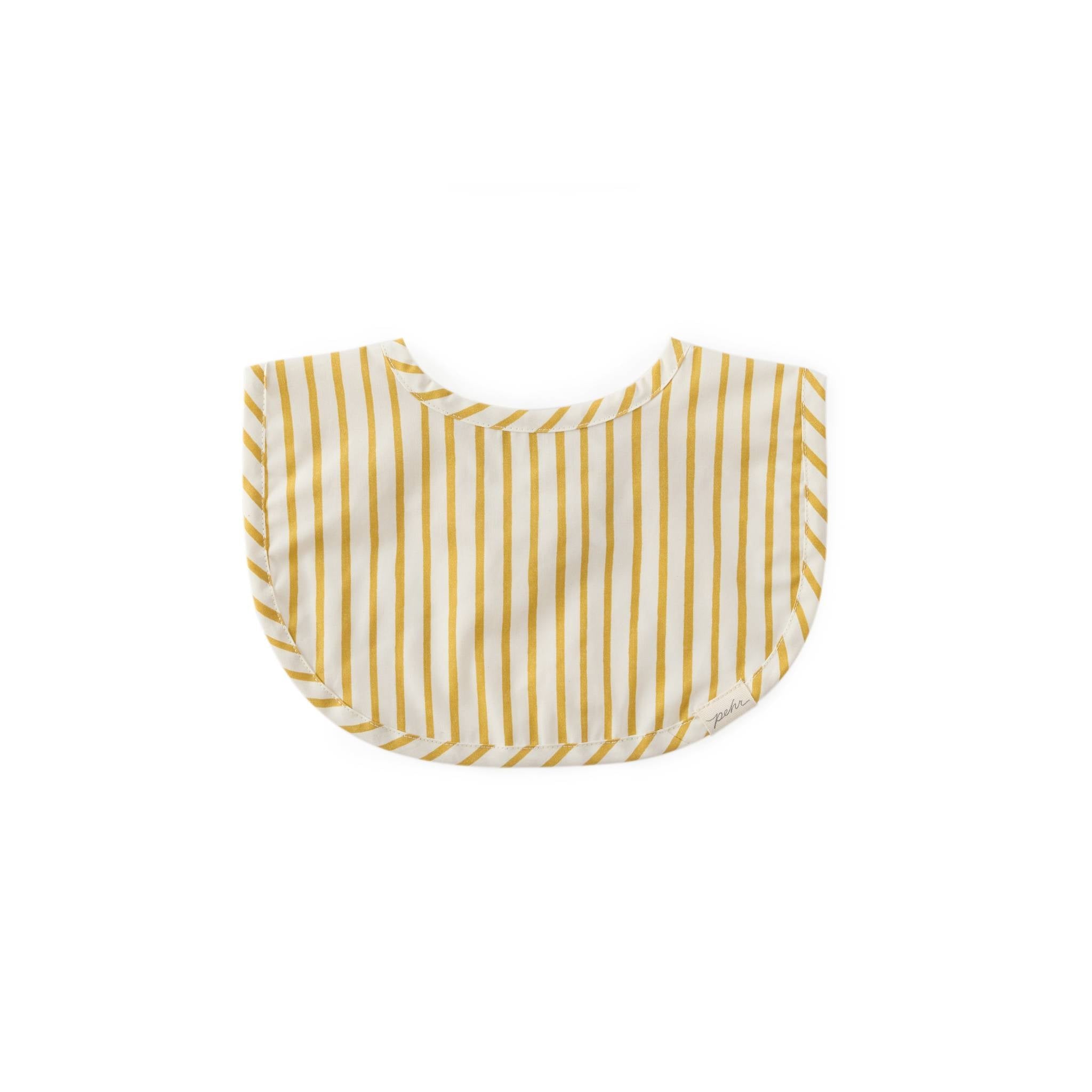 Pehr-Bib-Stripes Away Marigold-1
