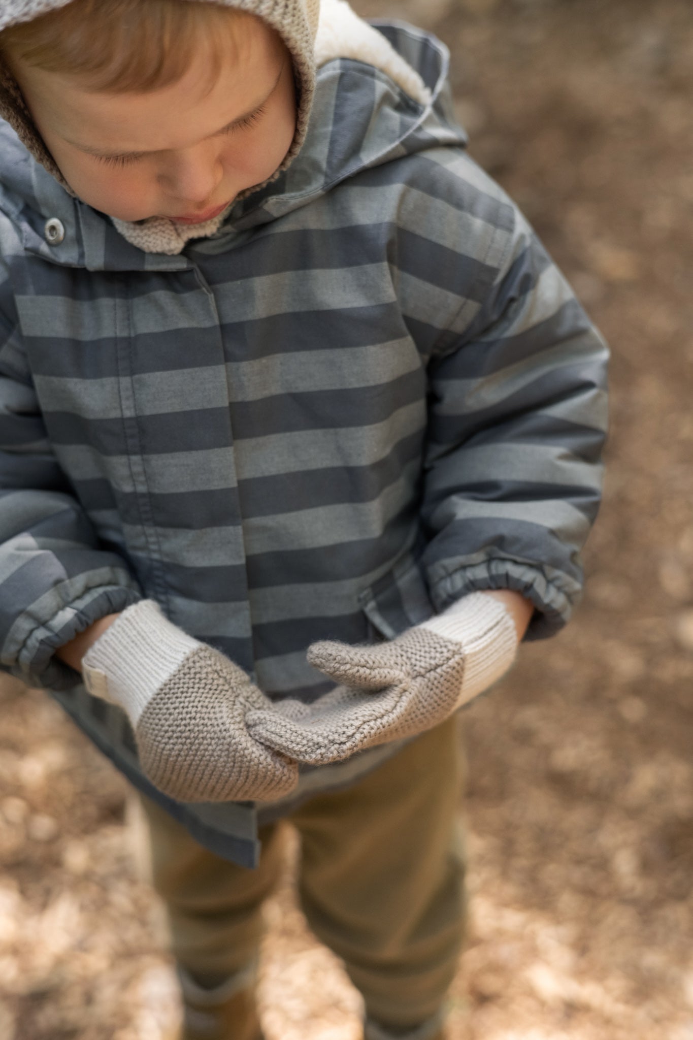 Pehr-Toddler wool knit mittens-natural-portobello-4