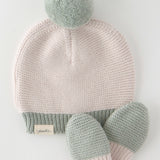 Pehr-Toddler wool knit mittens-sage-2