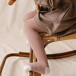 Pehr-Kids Ribbed Tights-Blossom-2
