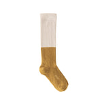 Pehr-Kids Knee Length Socks-Ochre - Natural-1