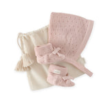 Pehr-Dotty Knit Gift Set- Soft Peony-Baby-1