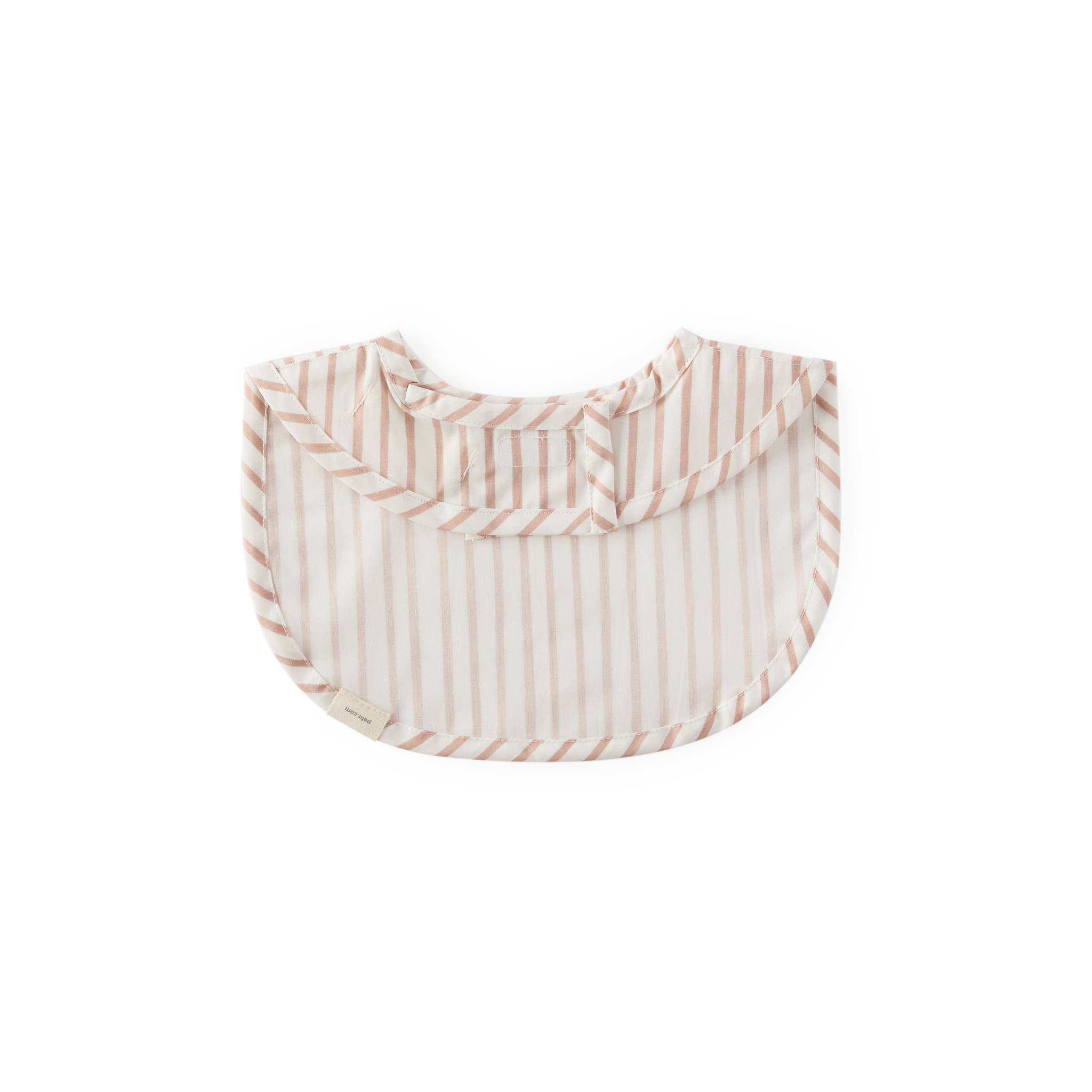 Pehr-Bib-Stripes Away Rose Pink-4