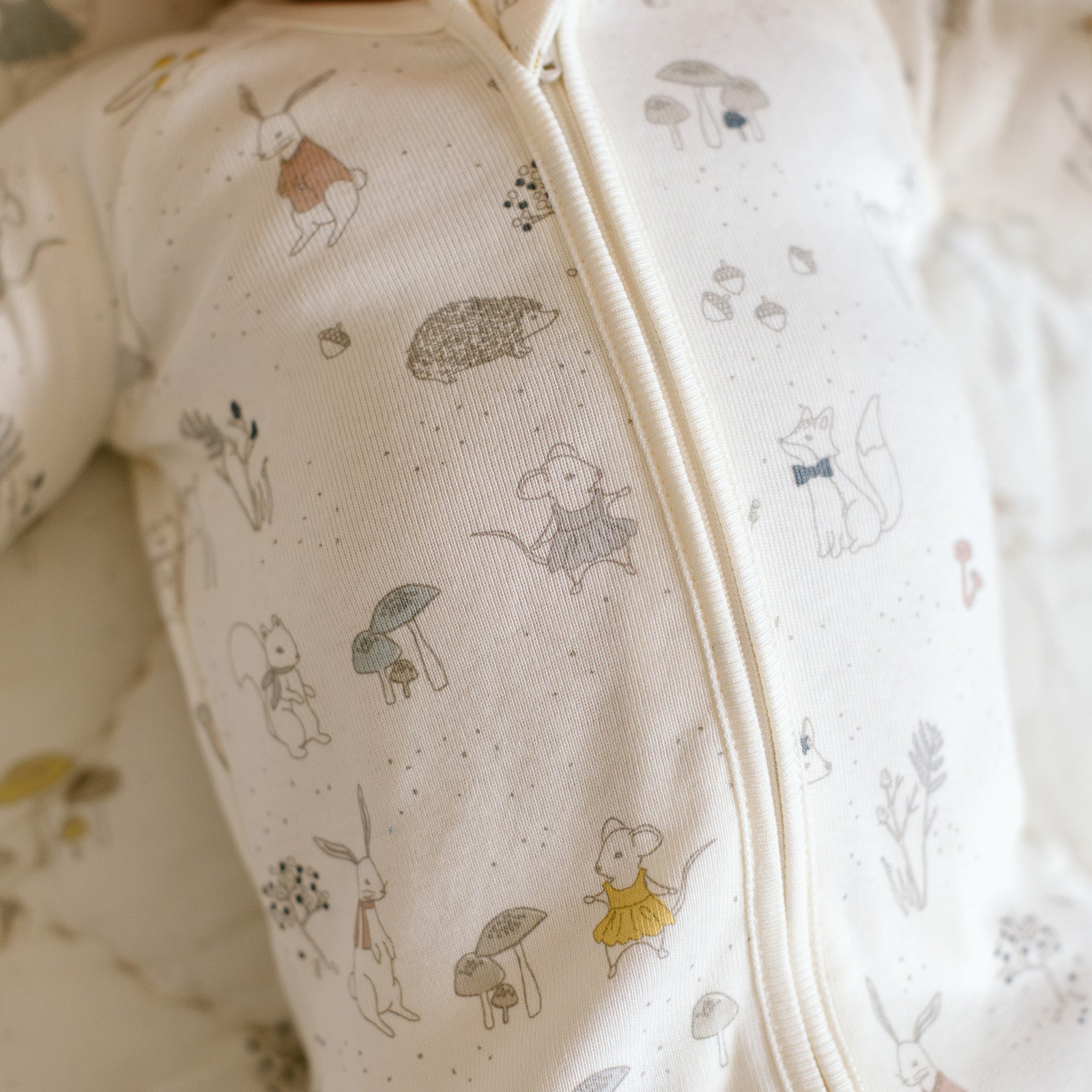 Pehr-Ribbed Baby Sleeper-Magical Forest-2