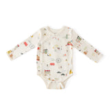 Long Sleeve Kimono One-Piece One-Piece Pehr Canada Explore London 0 - 3 mos.