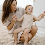 Pehr-Classic Terry Pocket One-Piece-Sand-3