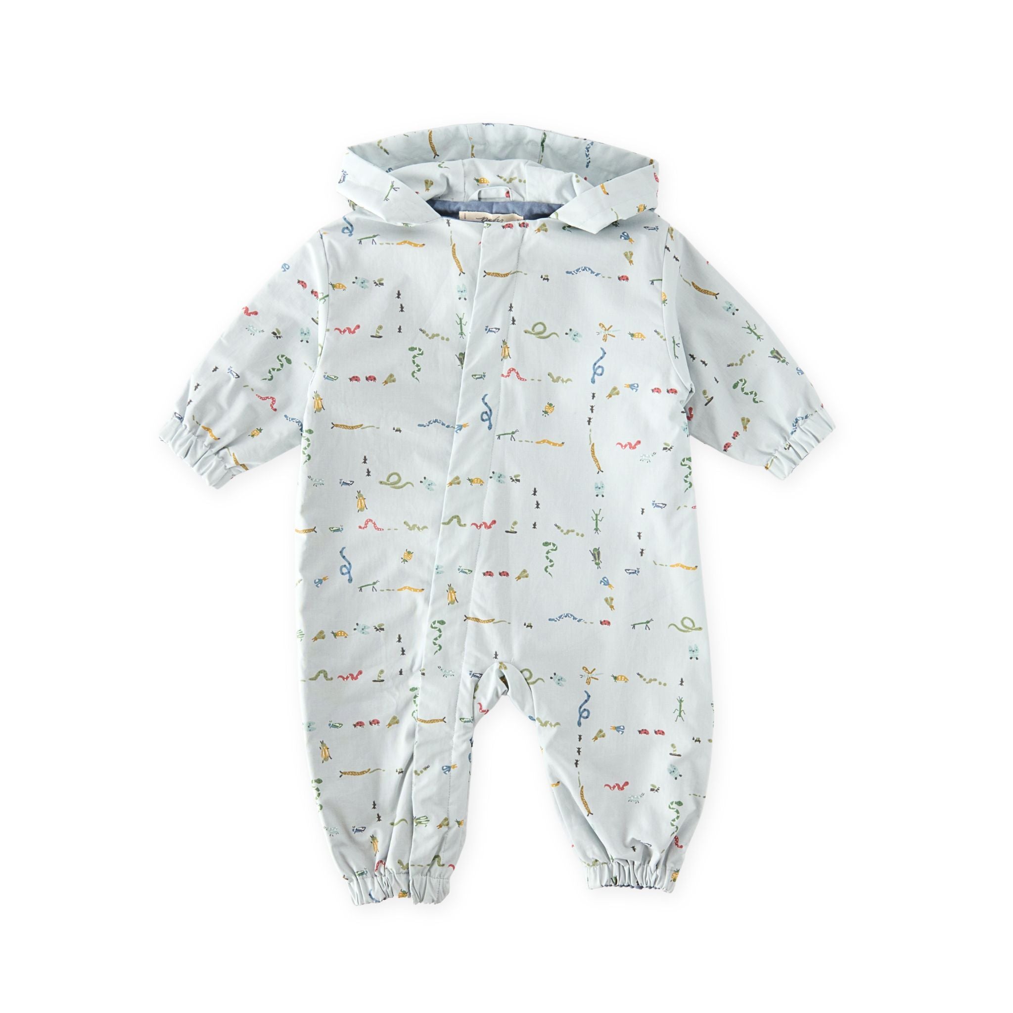 Pehr-Park Rain suit-Crawling Critters Blue-1