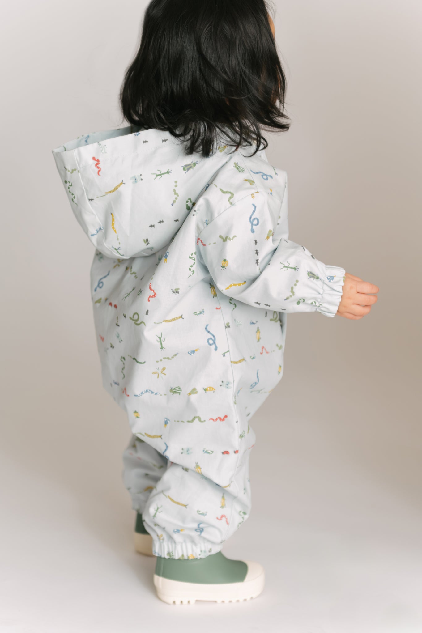 Pehr-Park Rain suit-Crawling Critters Blue-4
