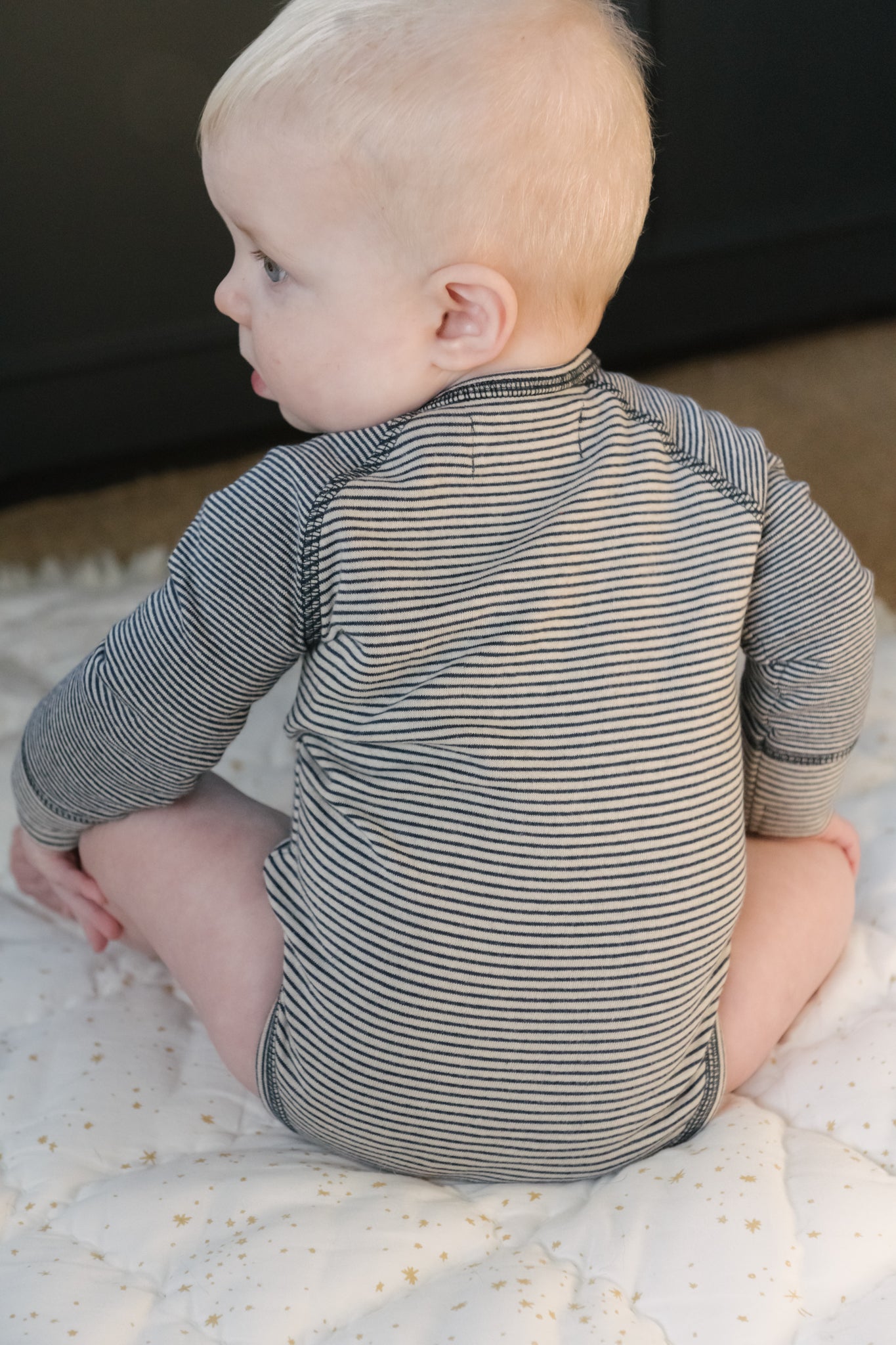 Pehr- Sailor Stripe Raglan One Piece - Ink - 2
