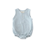 Pehr-Seersucker Pocket One-Piece-Marine Blue-1