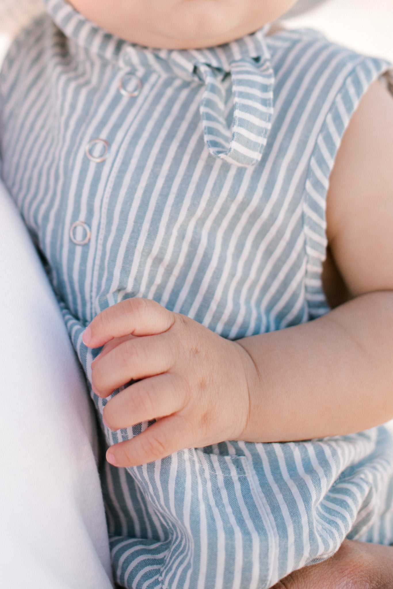 Pehr-Seersucker Pocket One-Piece-Marine Blue-2