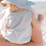 Pehr-Seersucker Pocket One-Piece-Marine Blue-3