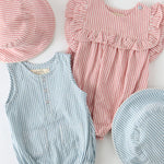 Pehr-Seersucker Pocket One-Piece-Marine Blue-5