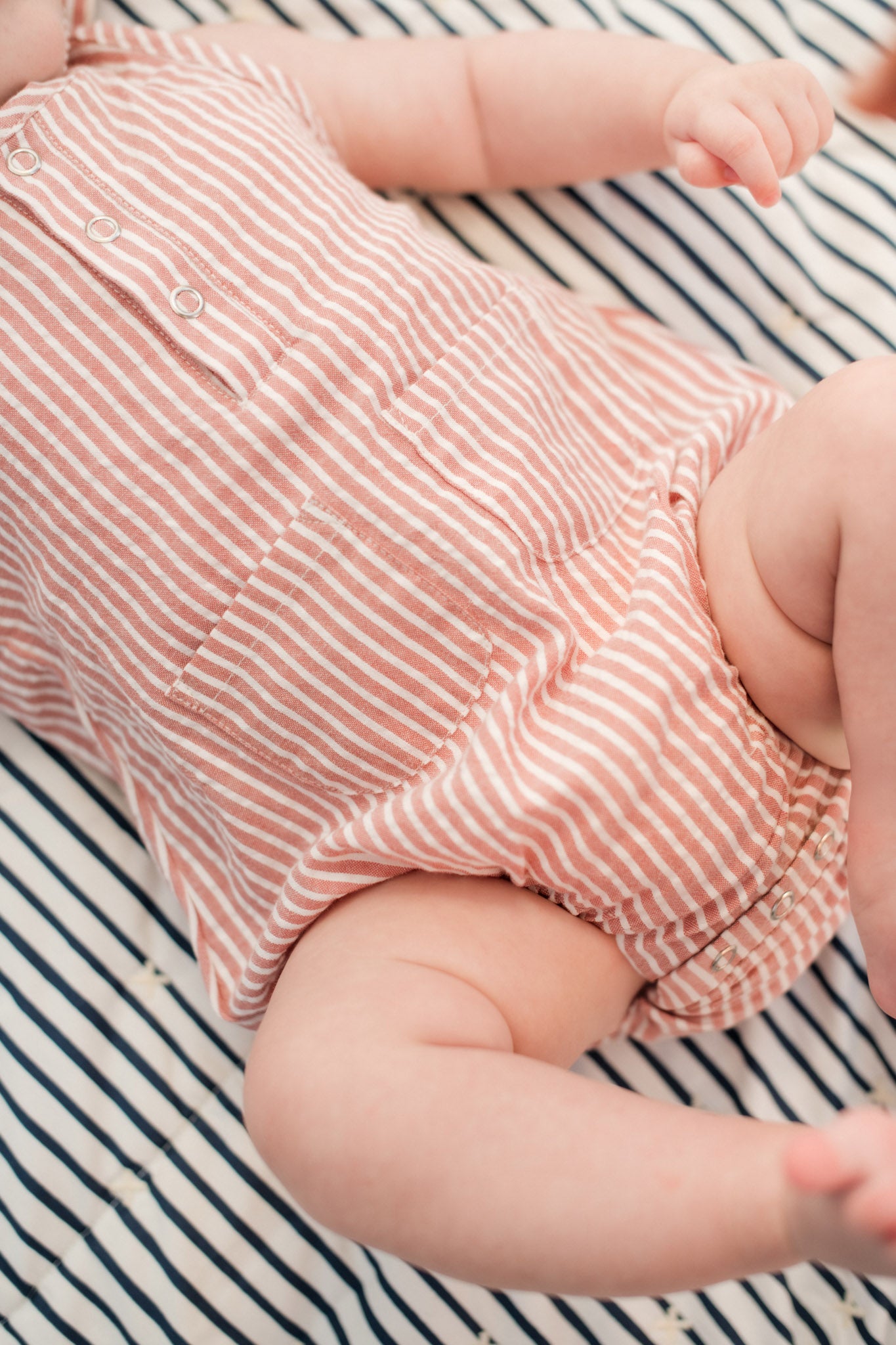 Pehr-Seersucker Pocket One-Piece-Anchor Red-2