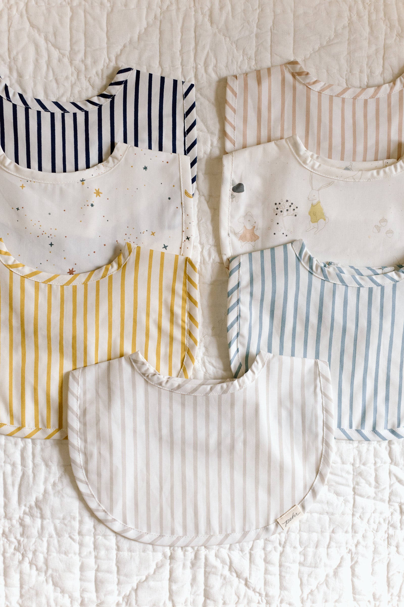 Pehr-Bib-Stripes Away Marigold-4