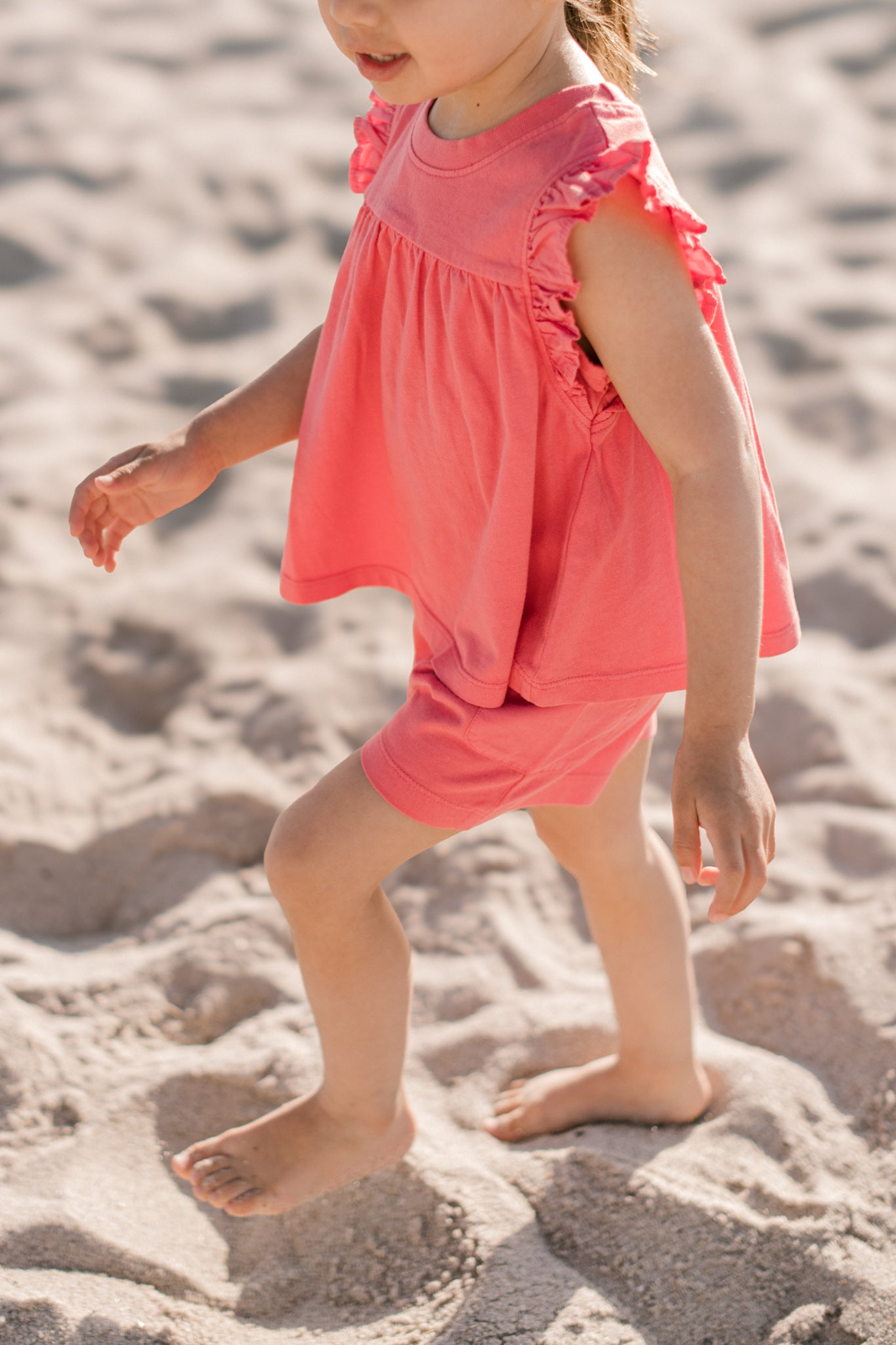 Pehr Garment Dye Short-Raspberry-3