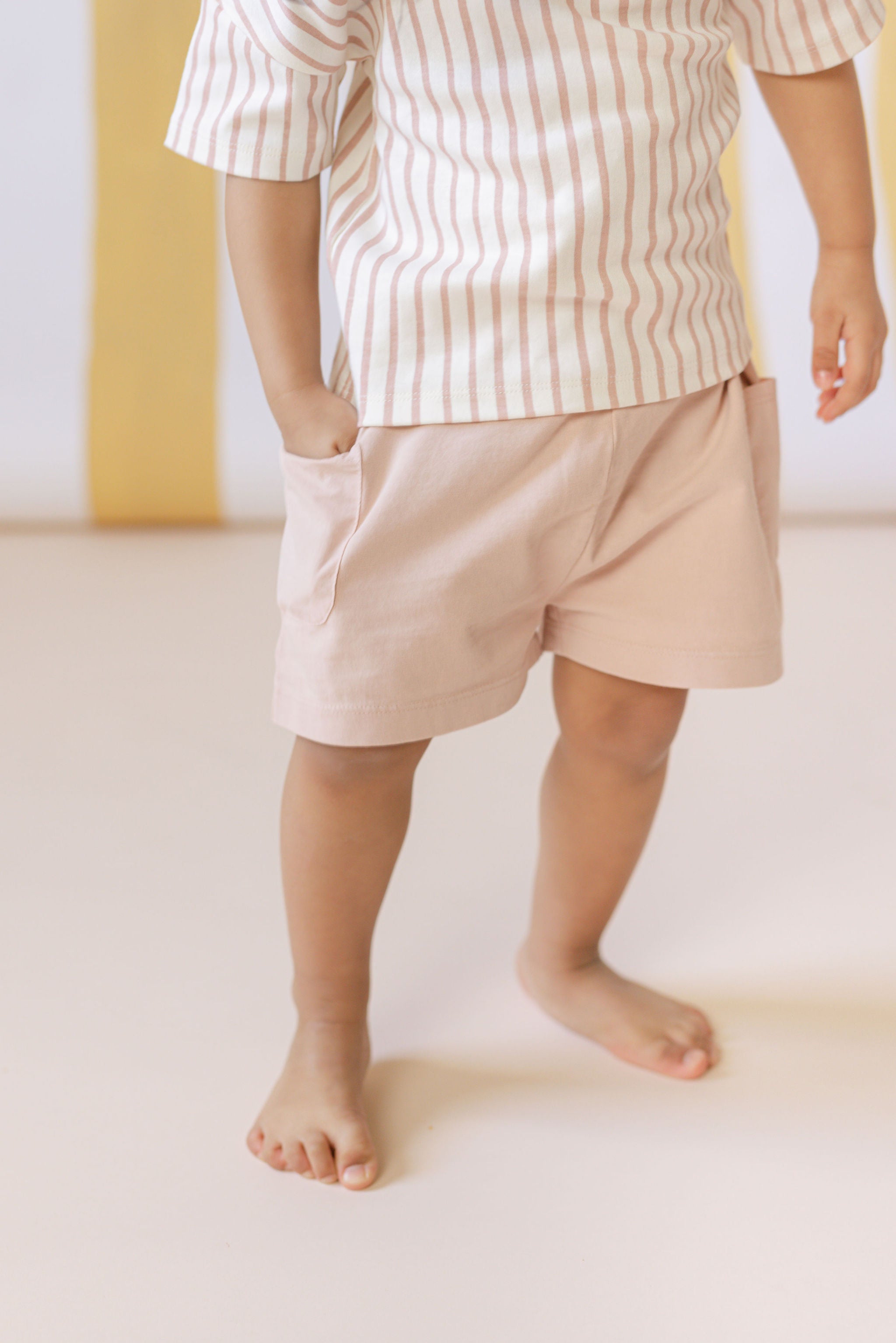 Pehr Garment Dye Short-Soft Peony-4