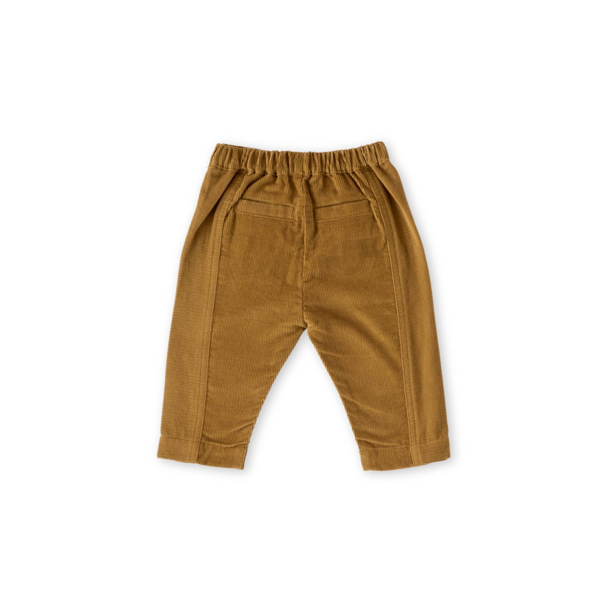 Pehr-Corduroy Kids Pant-Ochre-3