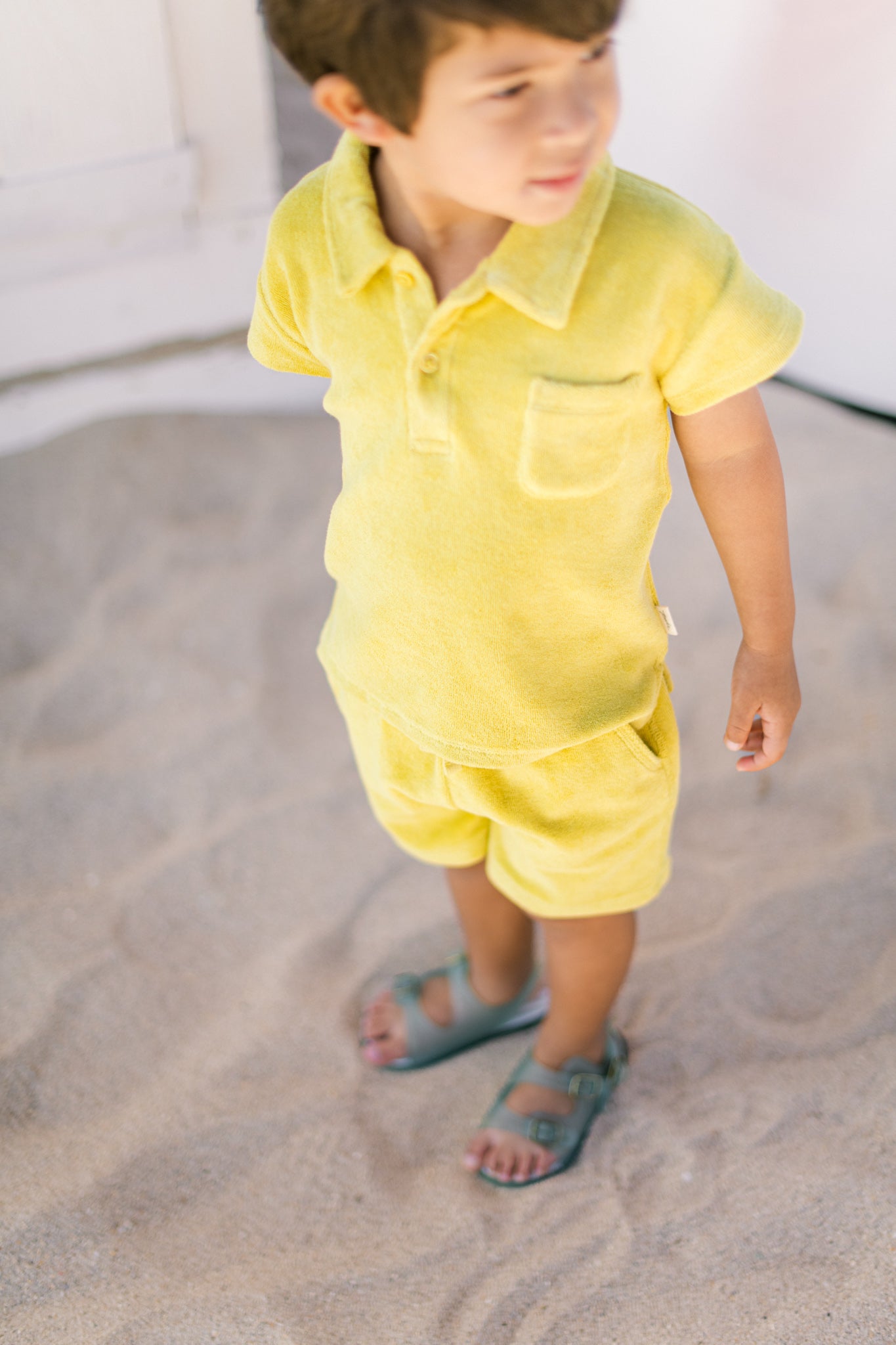 Pehr-Classic Terry Board Short-Citrus-Toddler-3