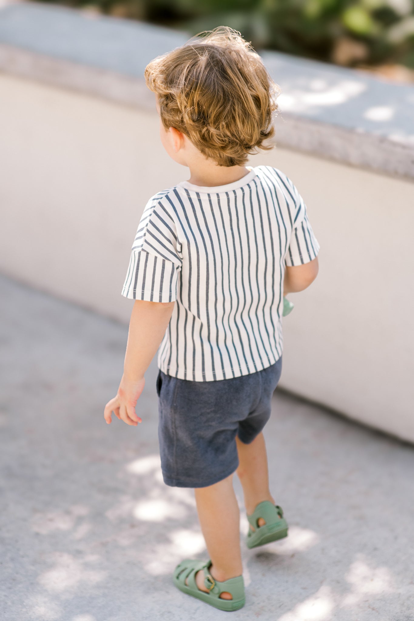 Pehr-Classic Terry Board Short-Ocean-Toddler-4
