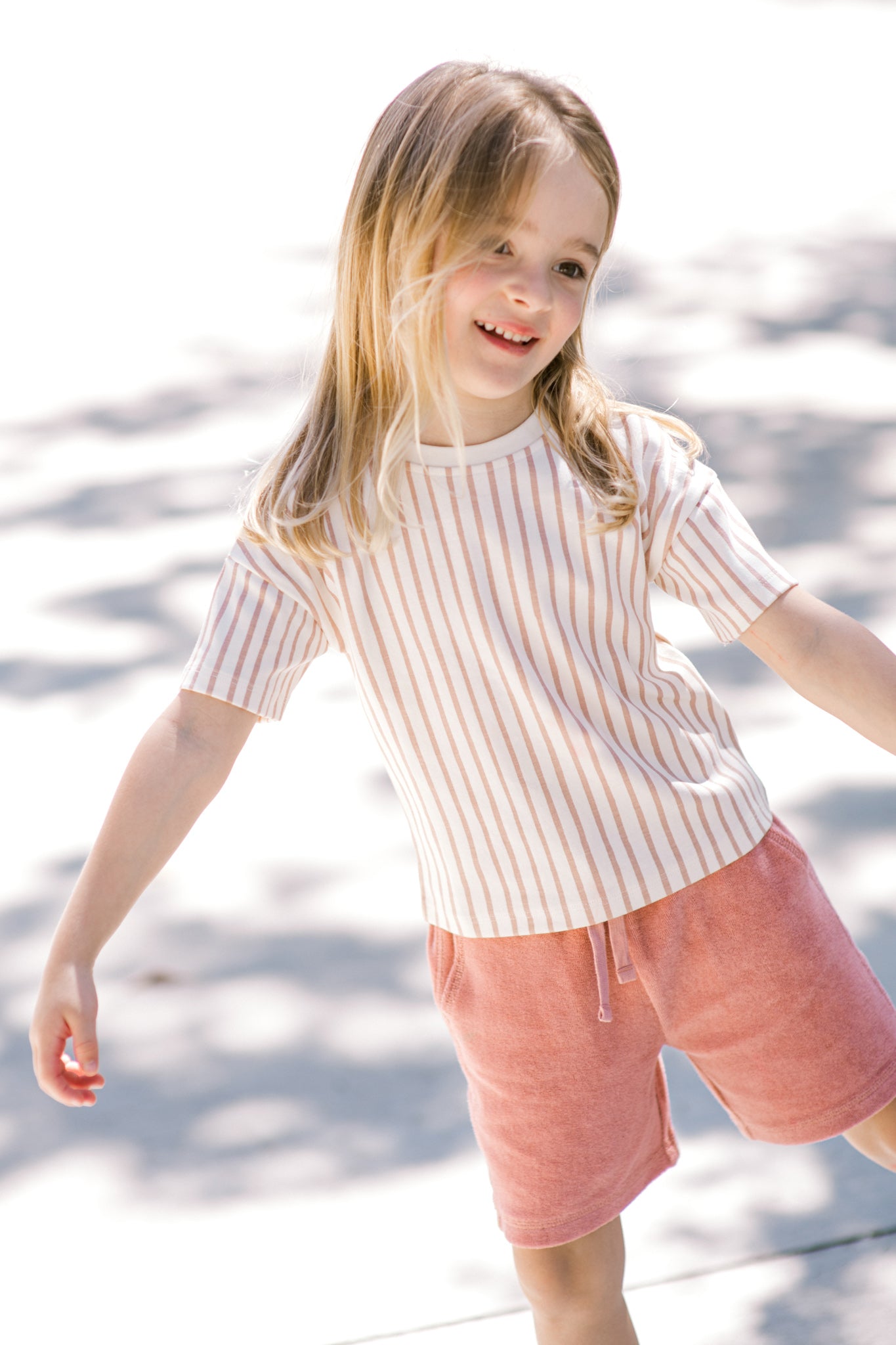 Pehr-Classic Terry Board Short-Shell-Toddler-2