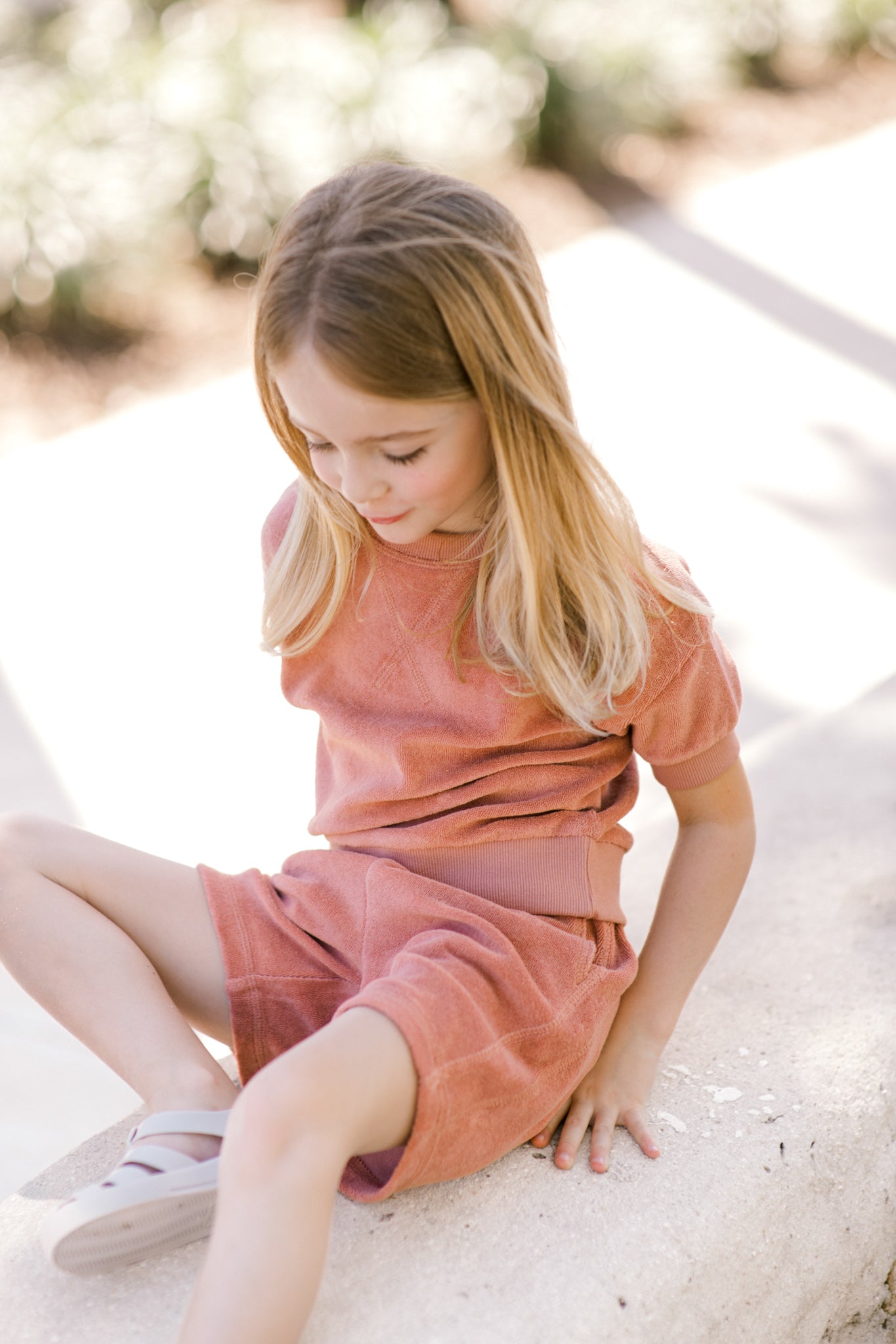 Pehr-Classic Terry Board Short-Shell-Toddler-4