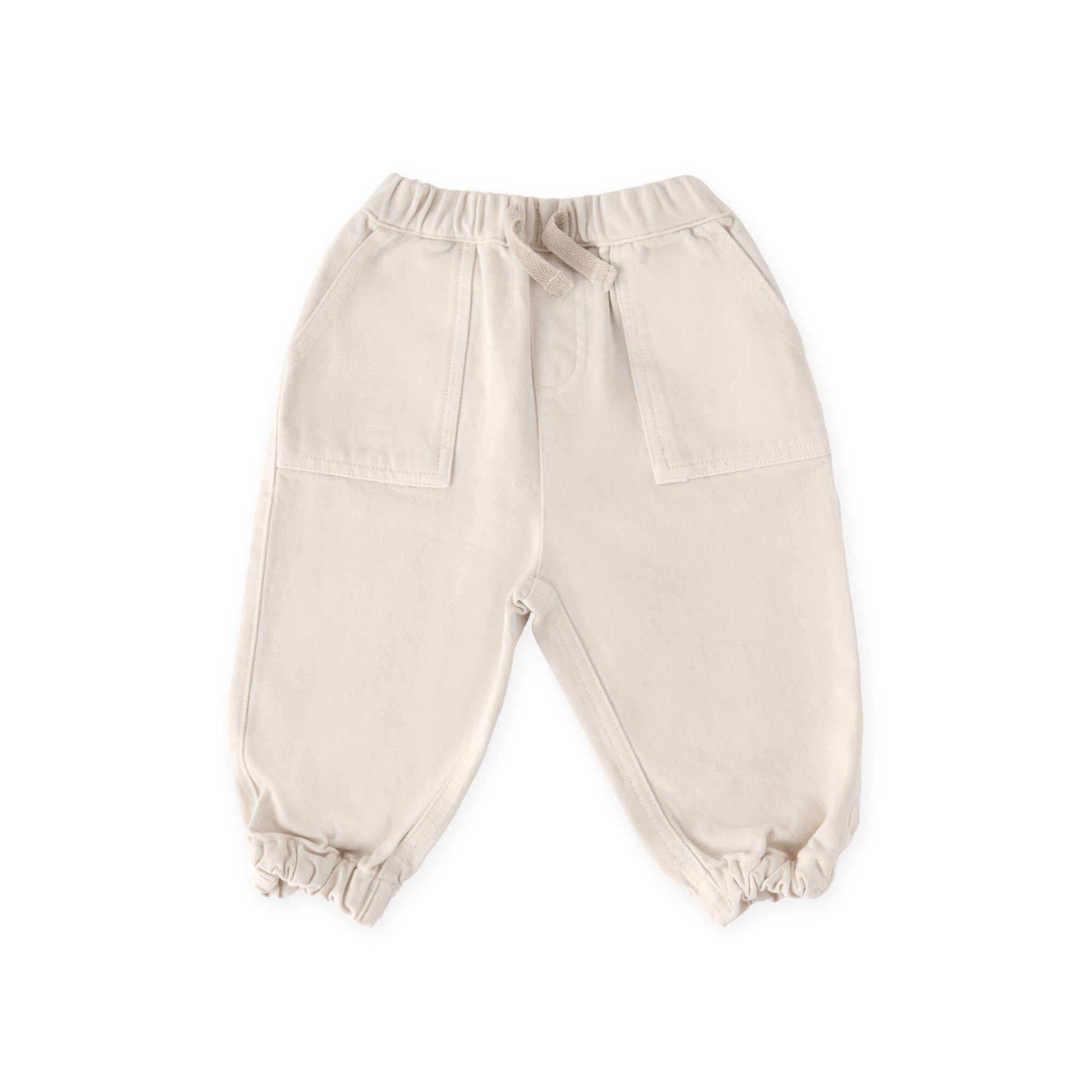 Pehr-Vintage Twill Utility Jogger-Natural-1