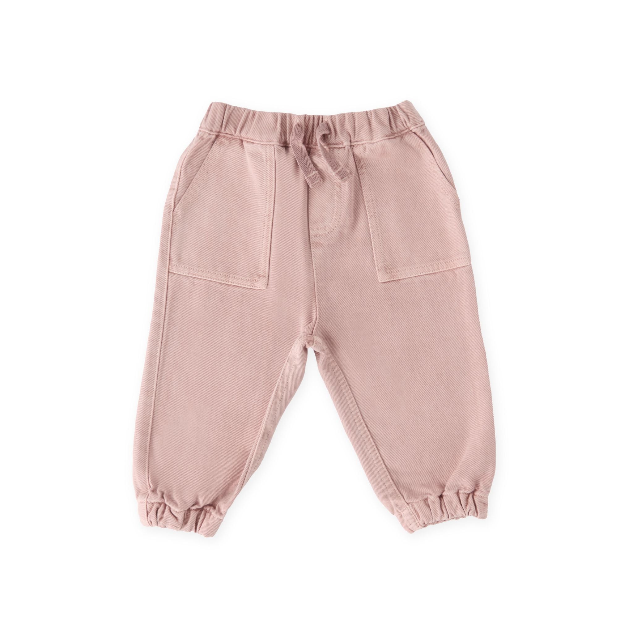 Pehr-Vintage Twill Utility Jogger-Peony-1