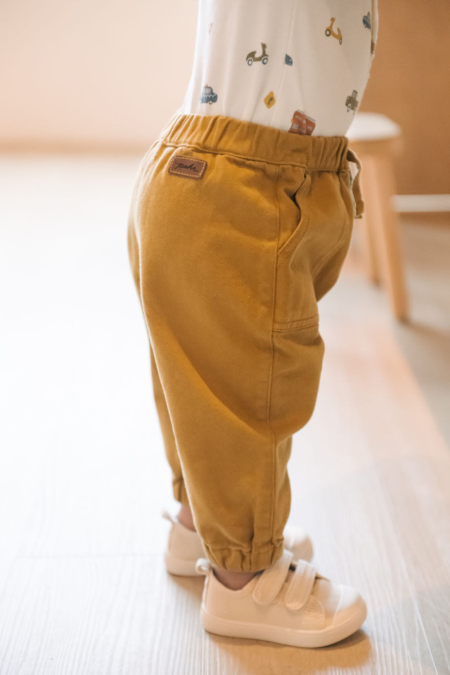 Pehr-Vintage Twill Utility Jogger-Caramel-2