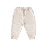 Pehr-Vintage Twill Kids Utility Jogger-Natural-1