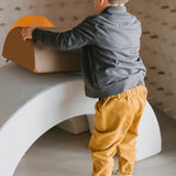 Pehr-Vintage Twill Toddler Utility Jogger-Caramel-3