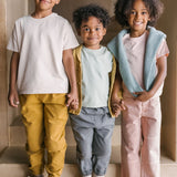 Pehr-Vintage Twill Kids Utility Jogger-Caramel-2