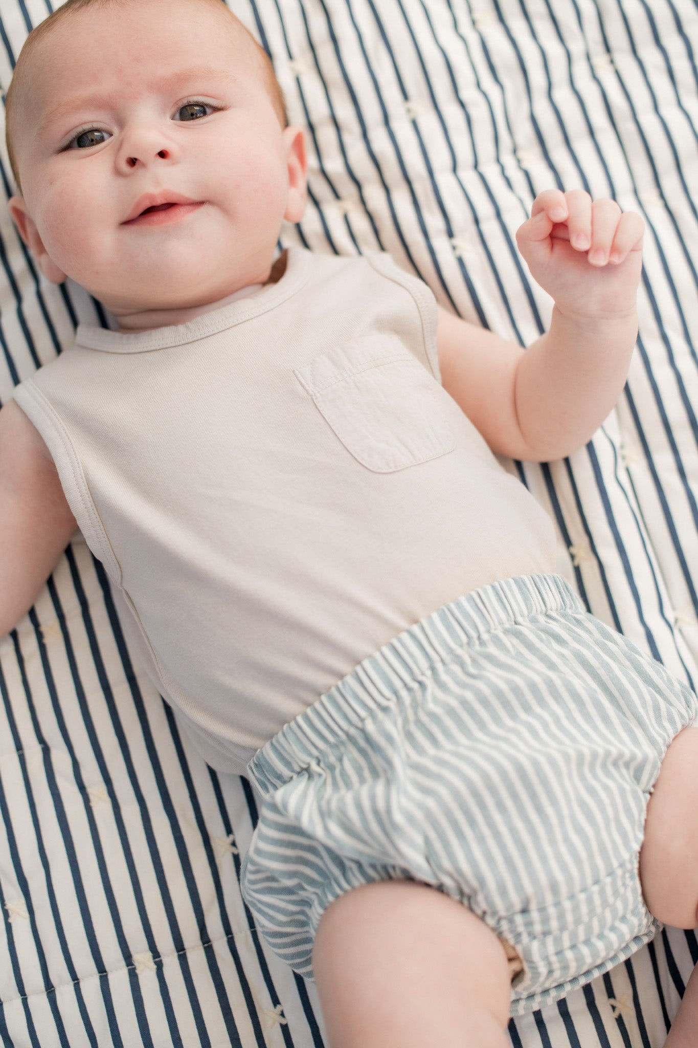 Pehr-Seersucker Bloomer-Marine Blue-2