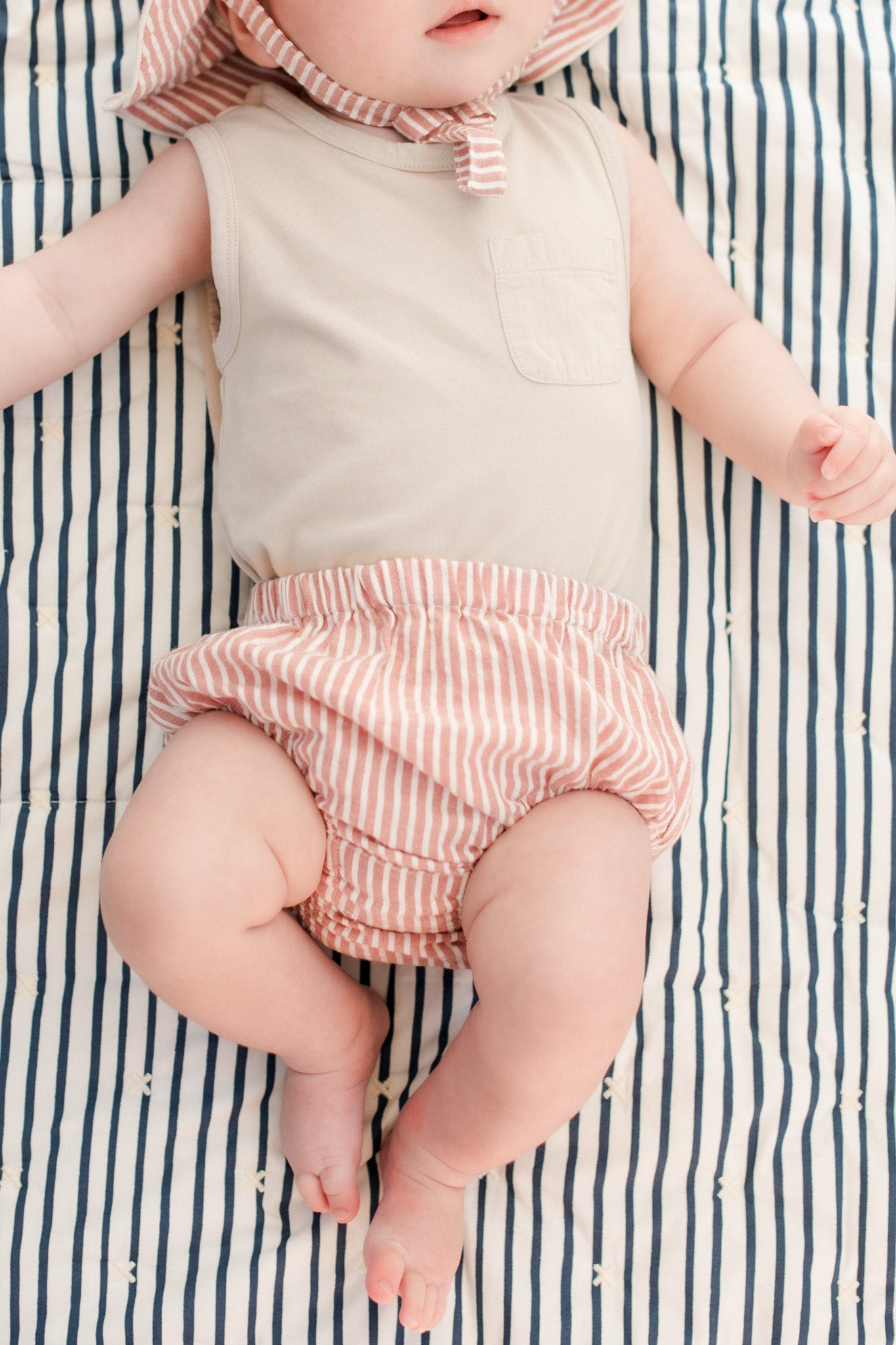 Pehr-Seersucker Bloomer-Anchor Red-2