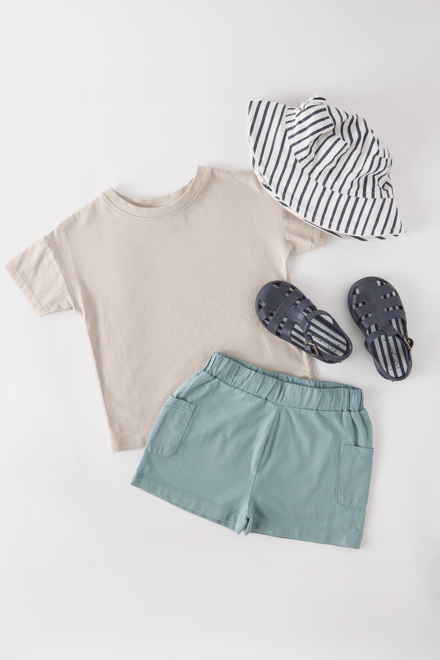 Pehr-Garment Dye T-shirt-Sand-Kids-2