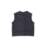 Pehr-French Terry Patch Pocket Vest-Ink Blue-8