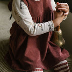 Pehr-Dropped Shoulder Long Sleeve Toddler Top-Explore the World Holiday-5