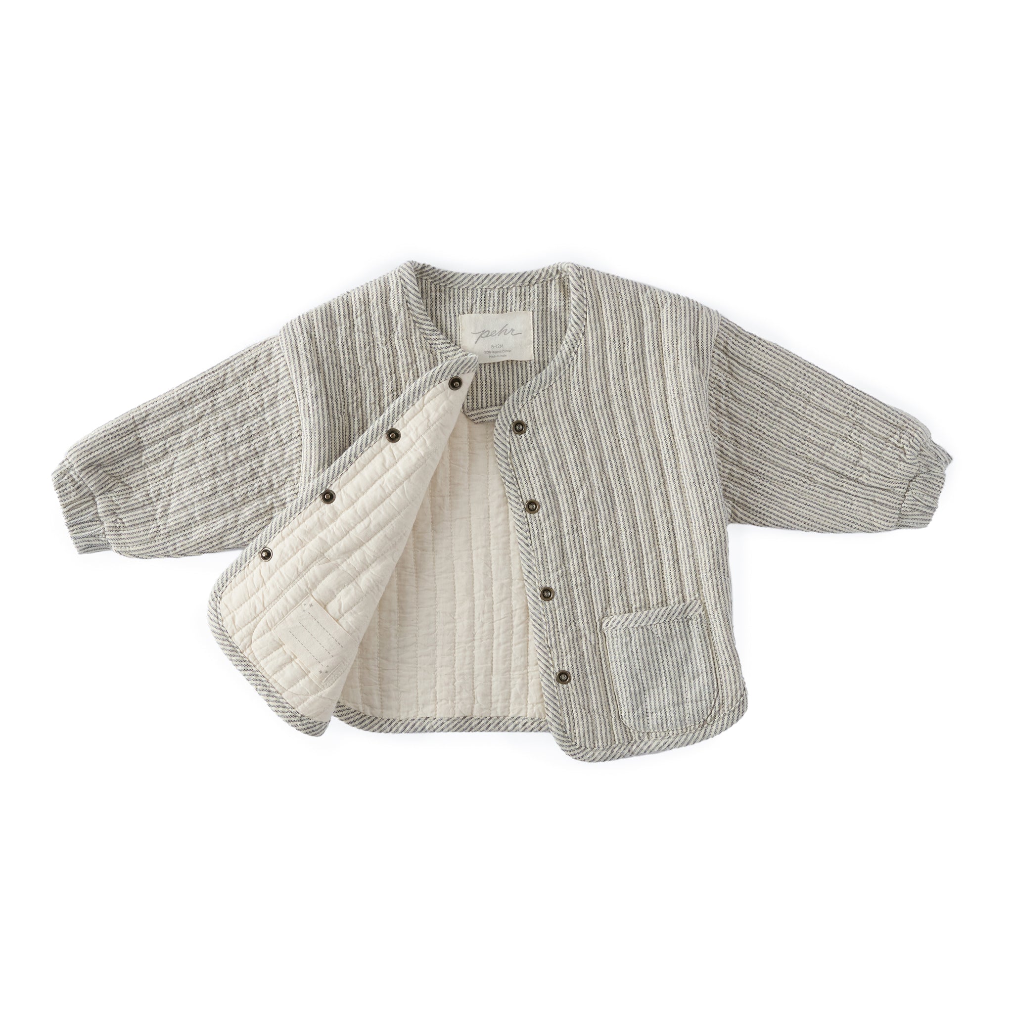 Pehr-Railroad Quilted Jacket-Railroad Stripe-7