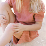 Pehr-Classic Terry Dropped Shoulder Short Sleeve Top-Shell-Toddler-2