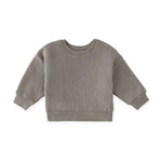 Cloud Sweatshirt Top Pehr Canada Charcoal 18 - 24 mos.