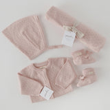 Pehr-Dotty Knit Sweater-Soft Peony-Newborn-3