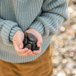 Pehr-Cotton Knit Toddler Sweater-Pond-5