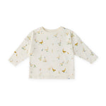 Pehr- Dropped Shoulder Long Sleeve Top- Duck Duck Goose-1