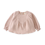pehr-muslin gauze twirl top-fawn-toddler-1