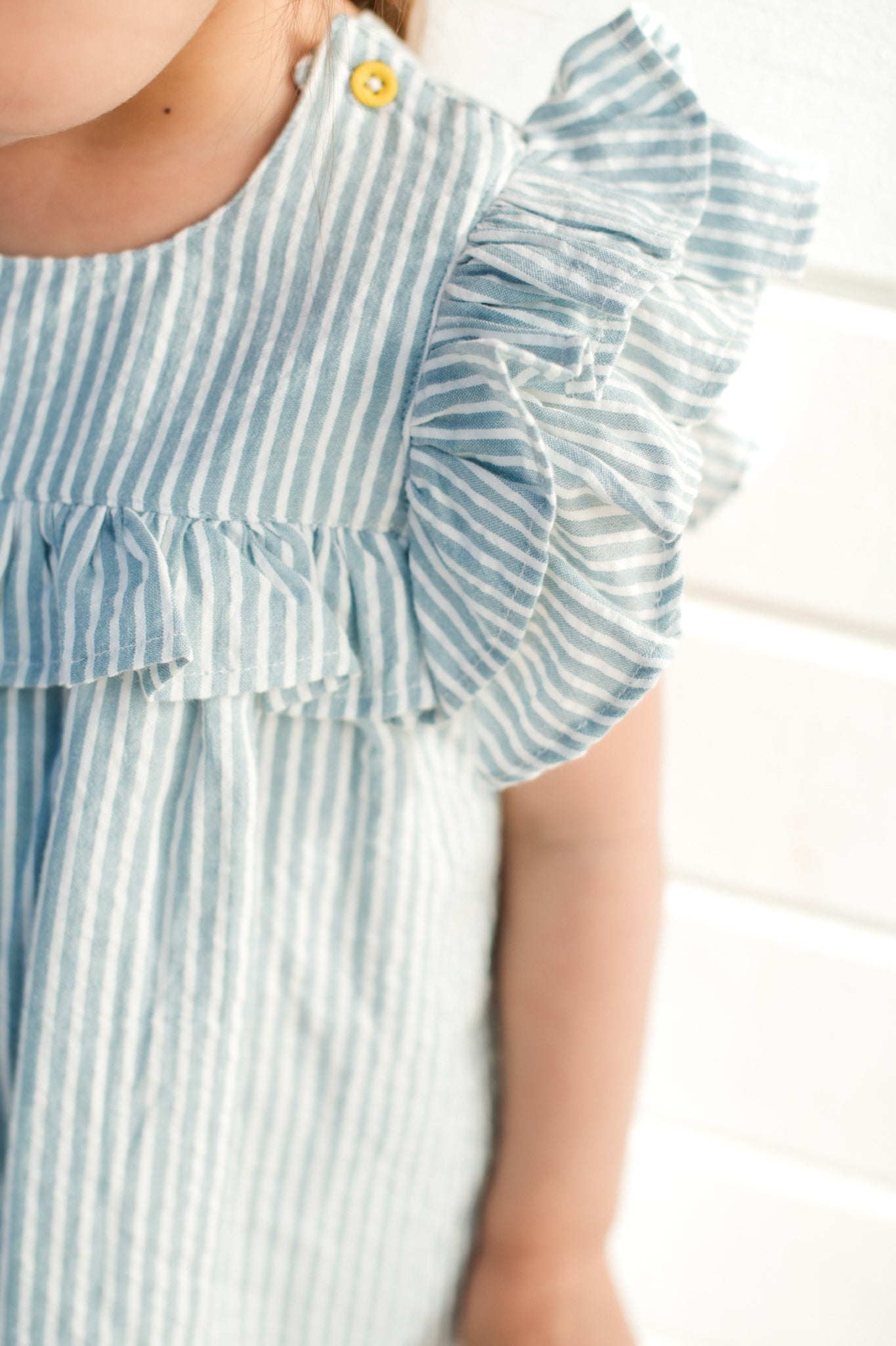 Pehr- Seersucker Dress-Marine Blue-Baby-2