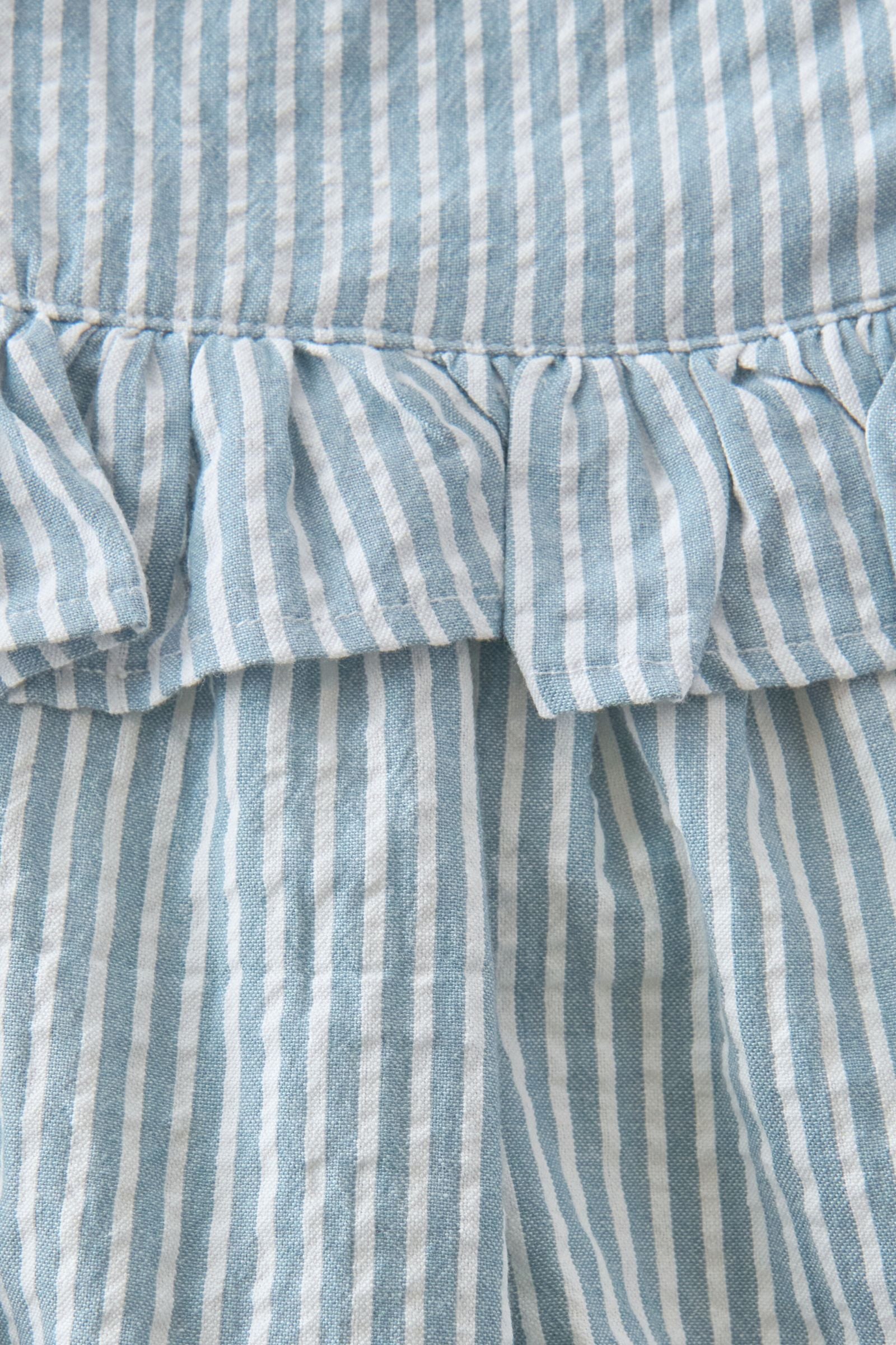 Pehr- Seersucker Dress-Marine Blue-Baby-4