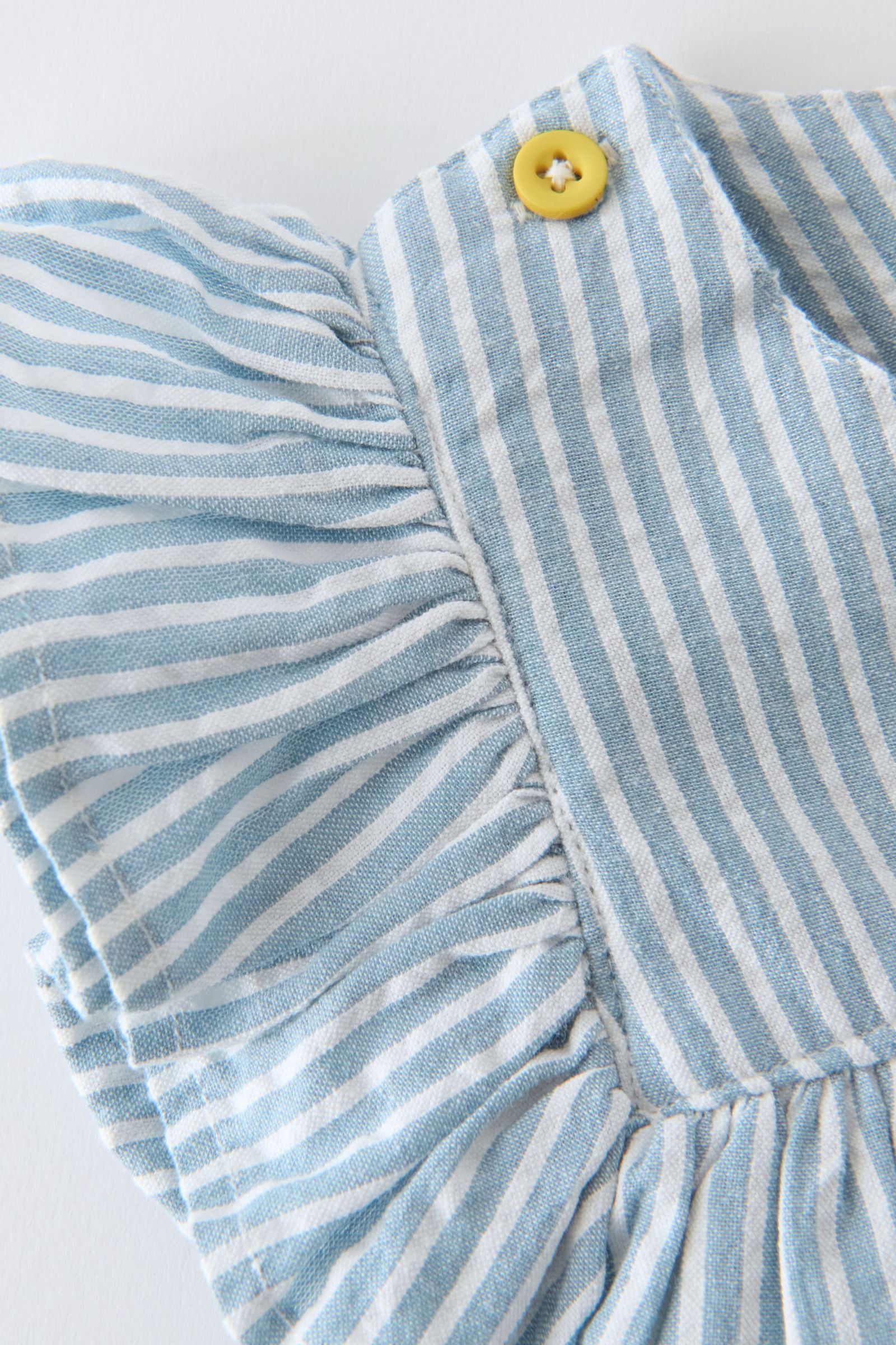 Pehr- Seersucker Dress-Marine Blue-Toddler-6